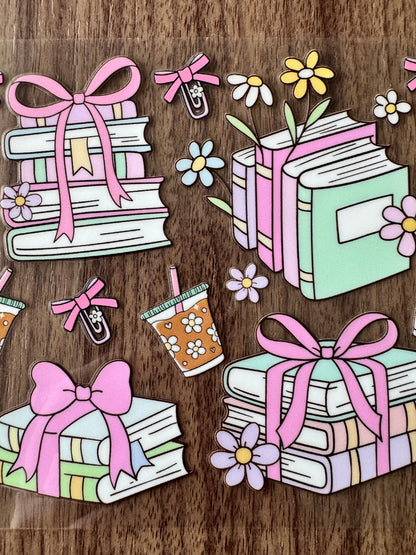 Books & Coffee Cup Wrap