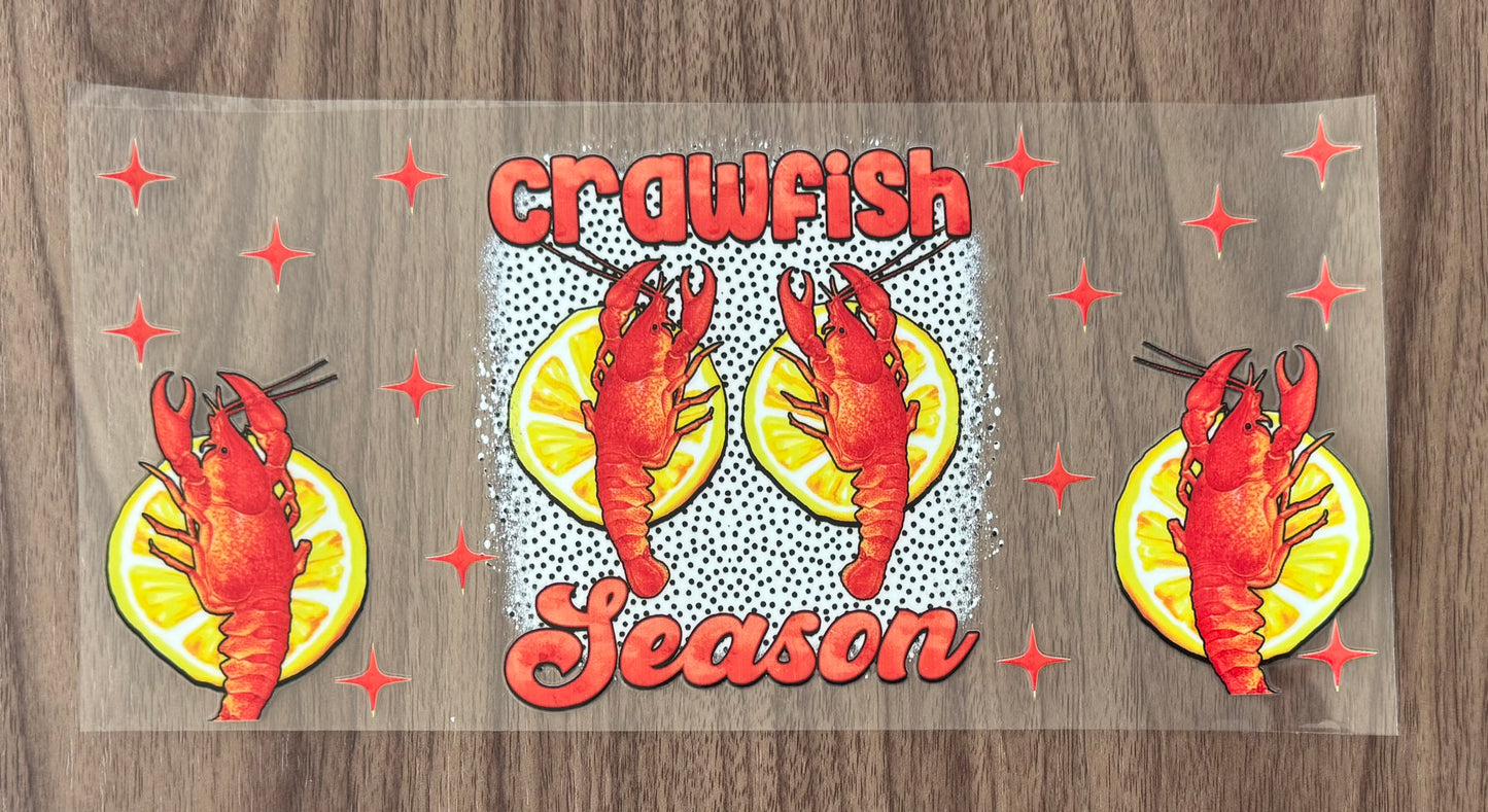 Crawfish Season Cup Wrap