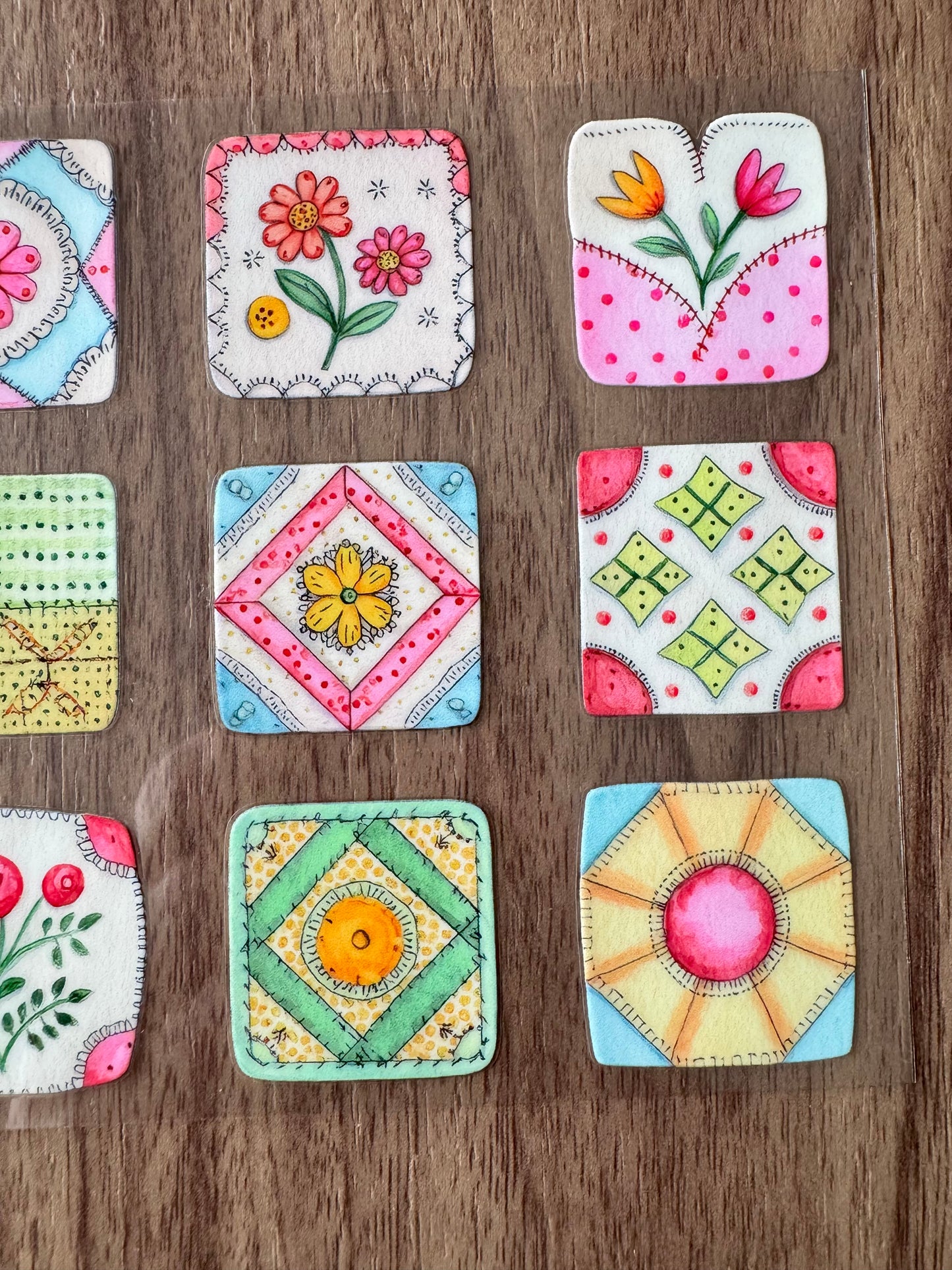 Bright Patchwork Cup Wrap