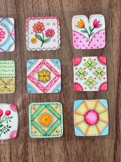 Bright Patchwork Cup Wrap