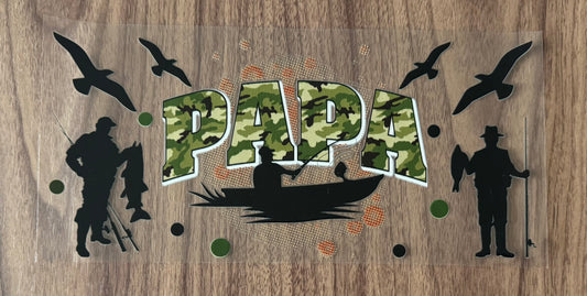 Camo Papa Cup Wrap