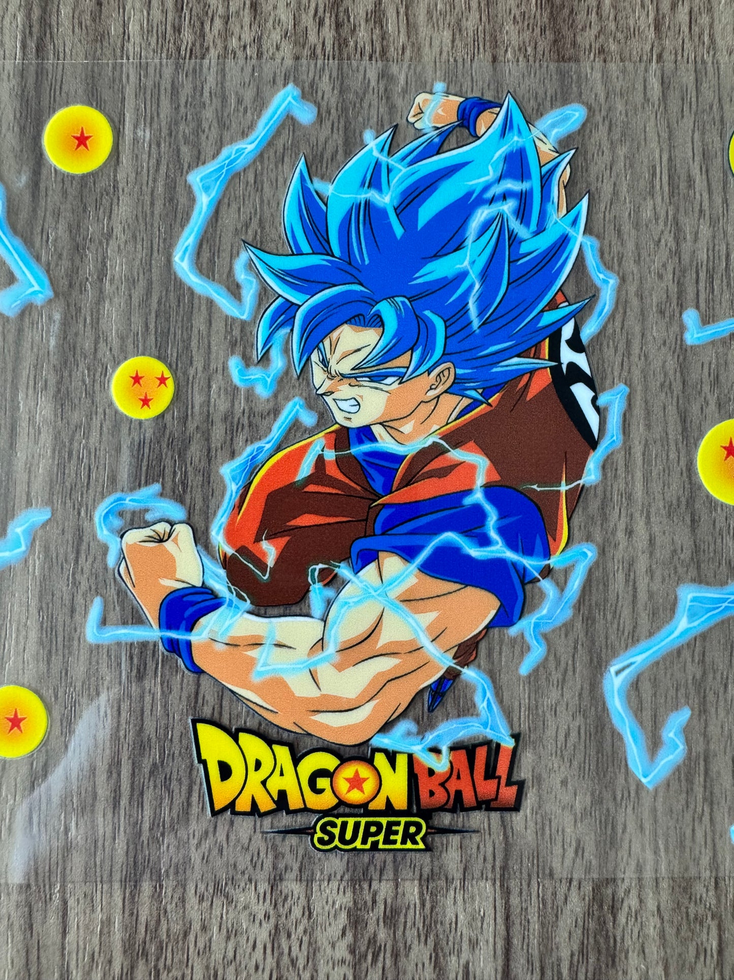 Electric Anime Dragon Guy Cup Wrap