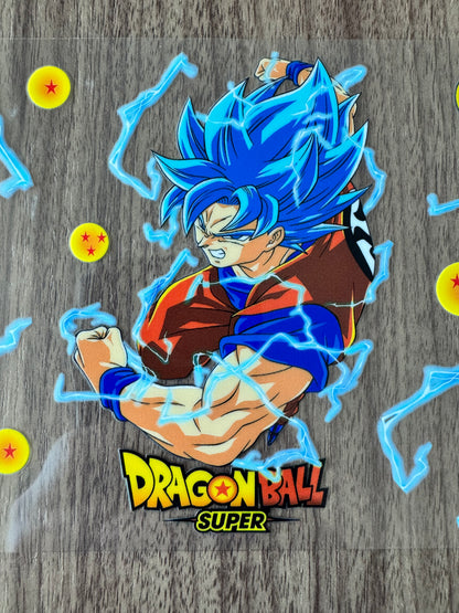 Electric Anime Dragon Guy Cup Wrap