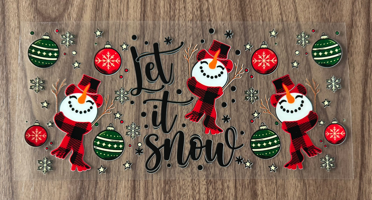 Let It Snow Cup Wrap