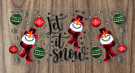 Let It Snow Cup Wrap