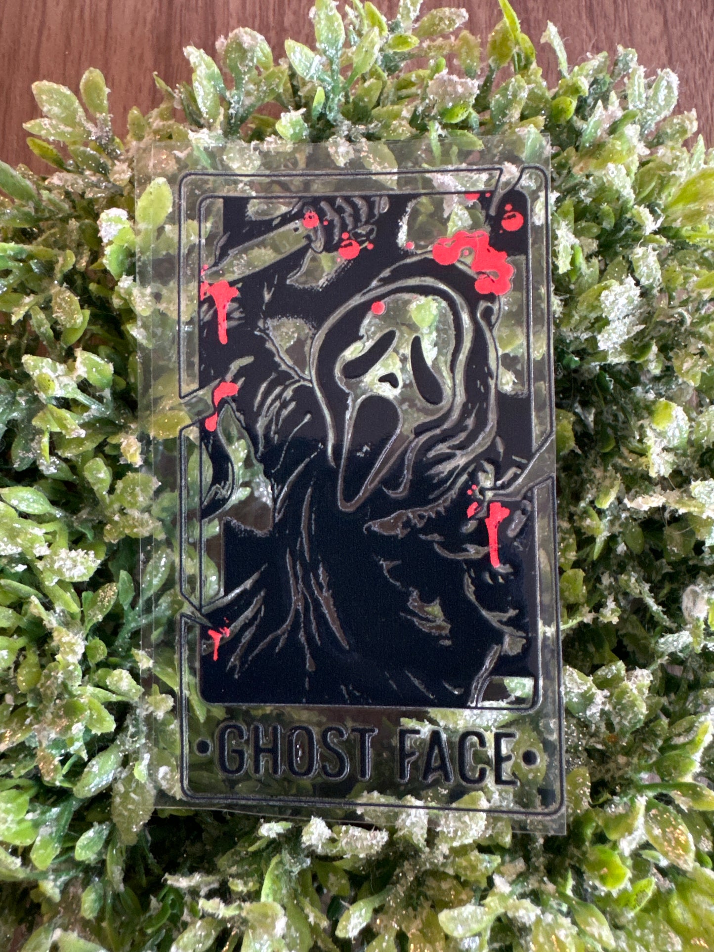 Ghost Face Decal