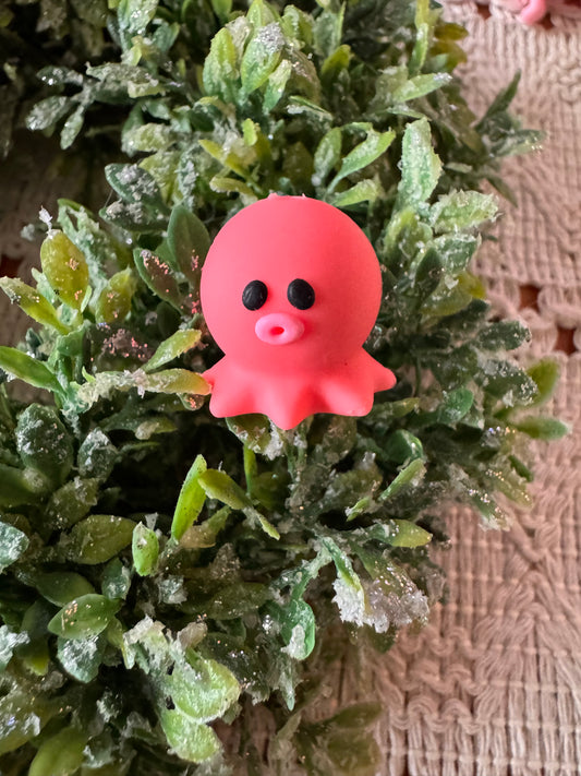 Pink Octopus Focal (3-D)