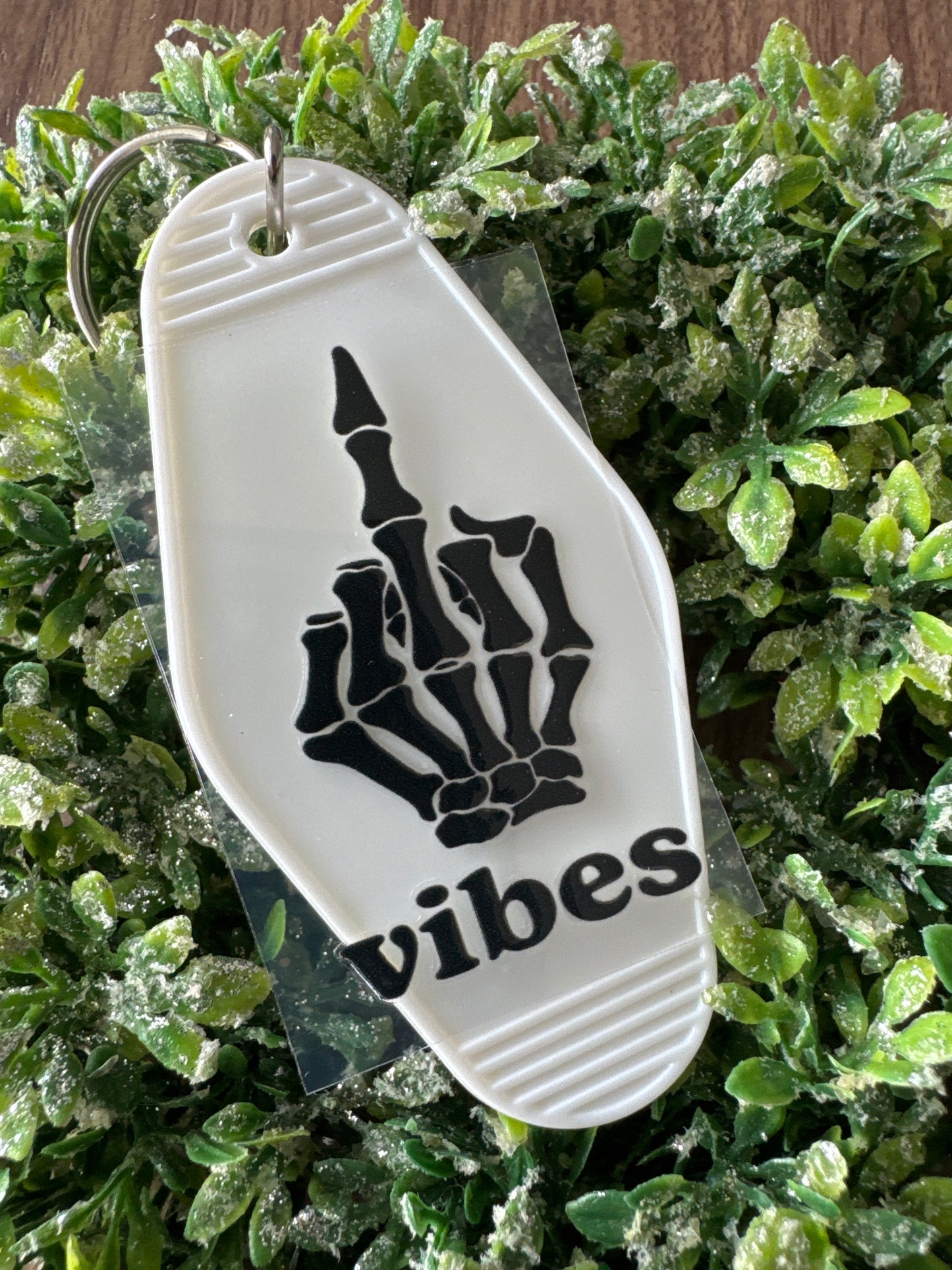 F U Vibes Keychain Decal