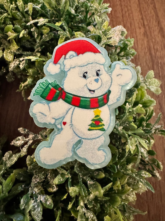 Snowman Bear Acrylic