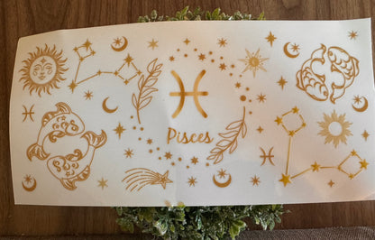 Pieces Zodiac Cup Wrap