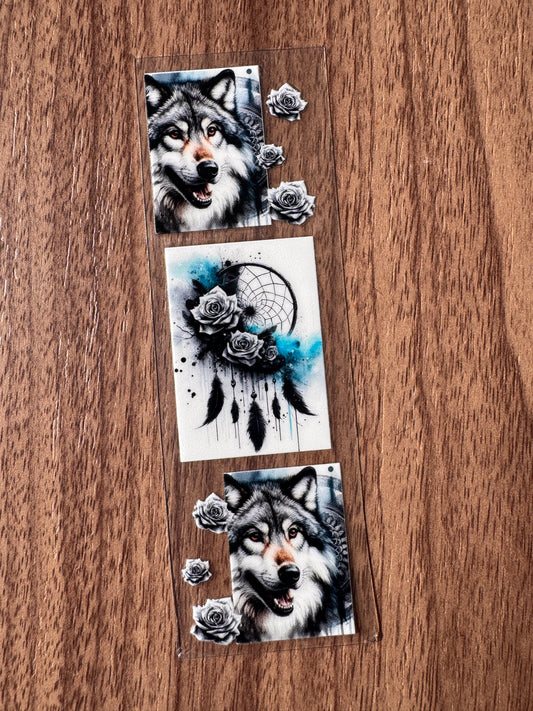 Dreamcatcher & Wolves Pen Wrap