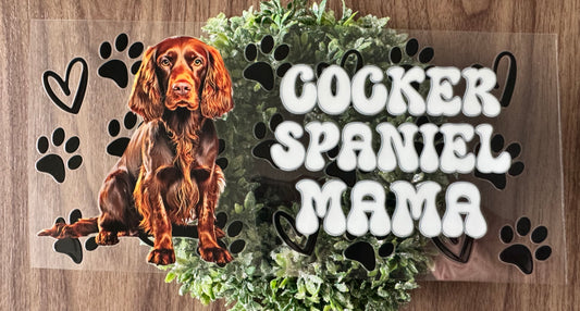 Cocker Spaniel Cup Wrap