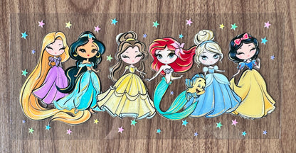 Cute Princesses Cup Wrap