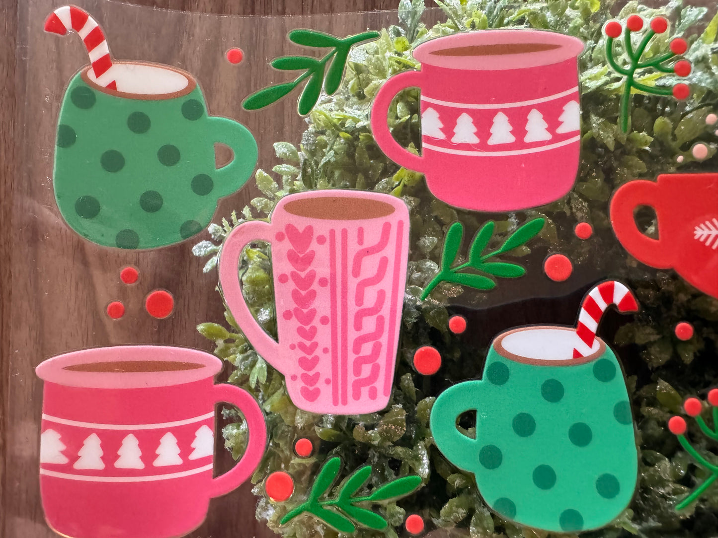 Winter Mugs Cup Wrap