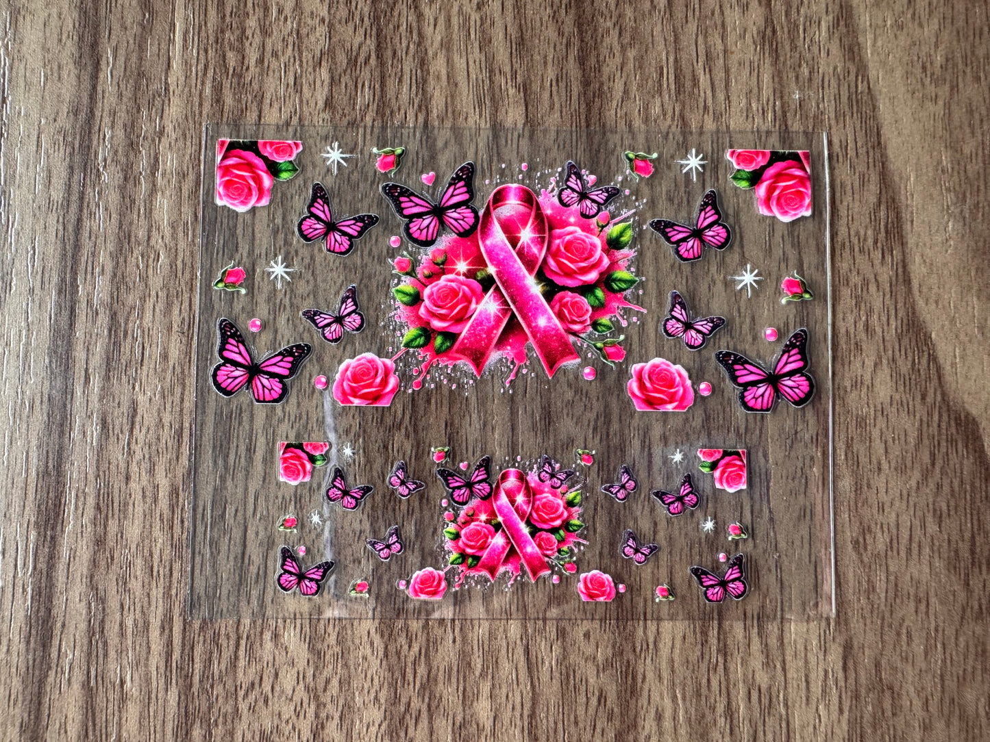 Pink Awareness Ribbon Mini Wrap