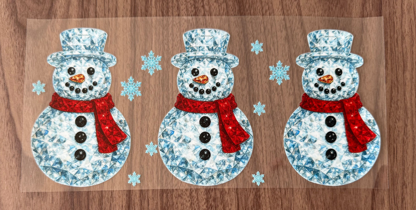 Crystal Snowman Cup Wrap