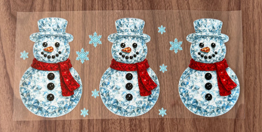 Crystal Snowman Cup Wrap