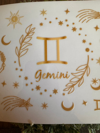 Gemini Zodiac Cup Wrap