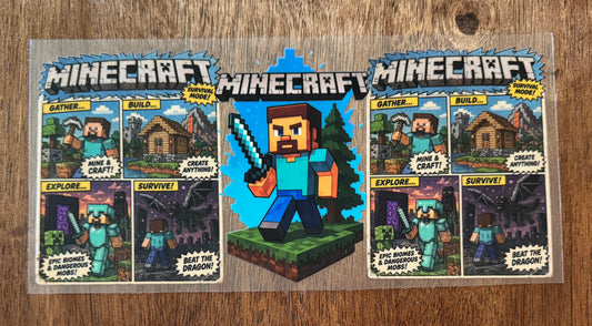 Mine Game Cup Wrap