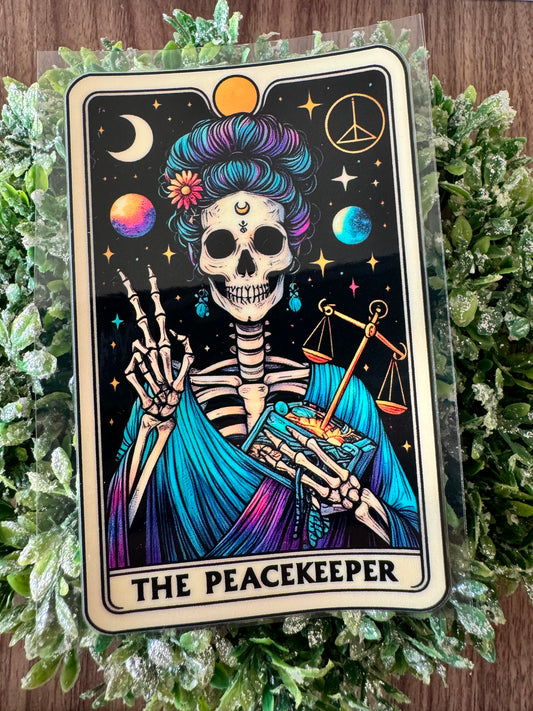 The Peacekeeper Tarot Decal