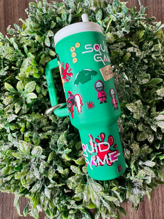 Gaming Squid Mini Tumbler Keychain