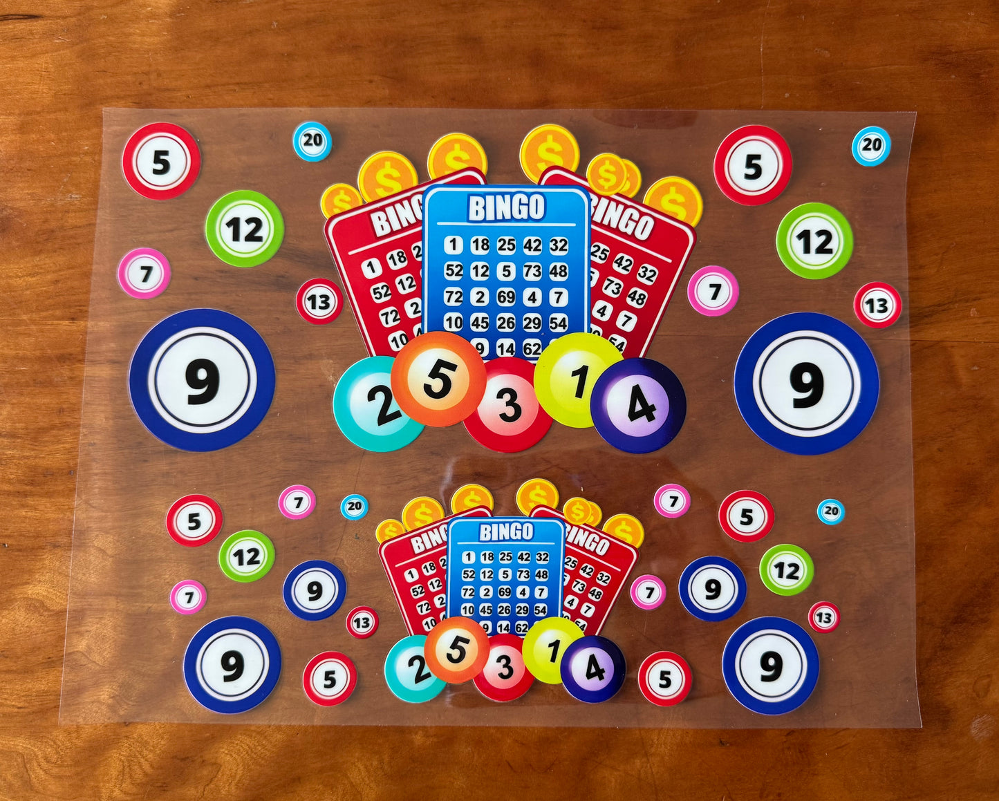Bingo Cup Wrap