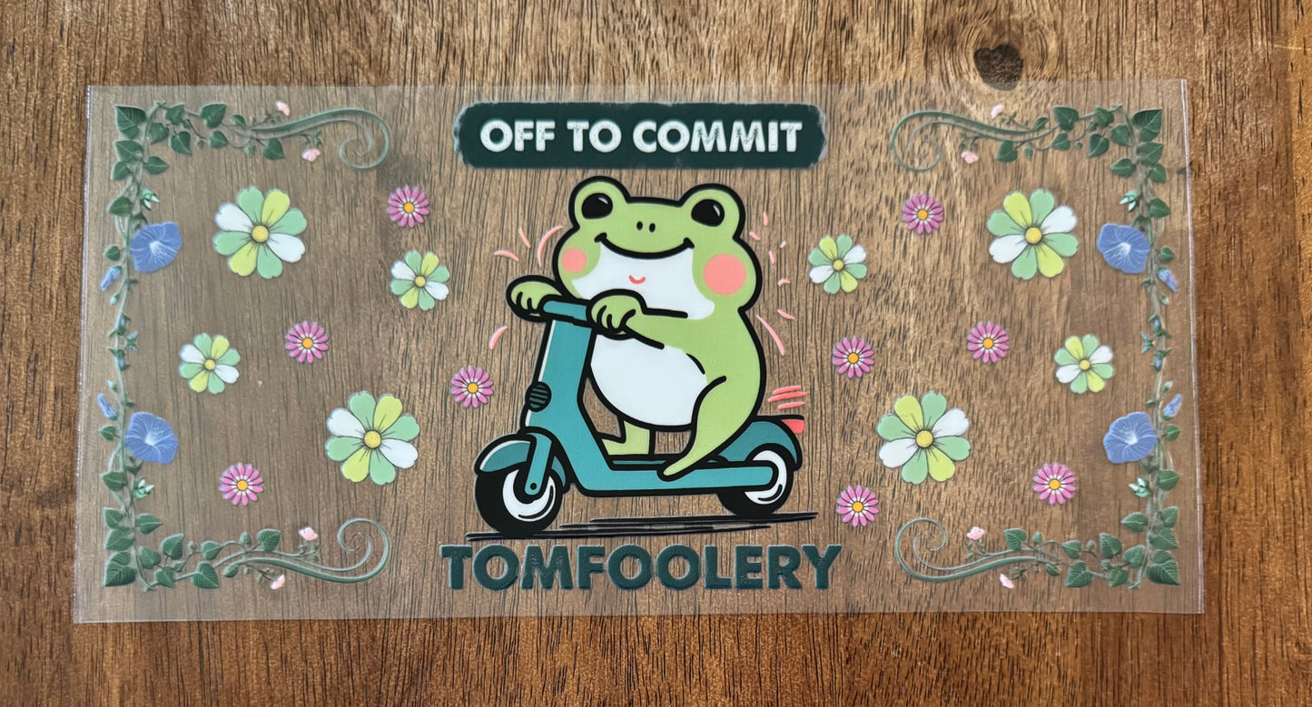 Tomfoolery Frog Cup Wrap
