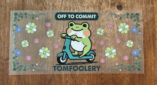 Tomfoolery Frog Cup Wrap