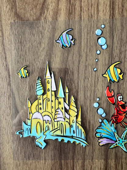 Cute Mermaid Cup Wrap