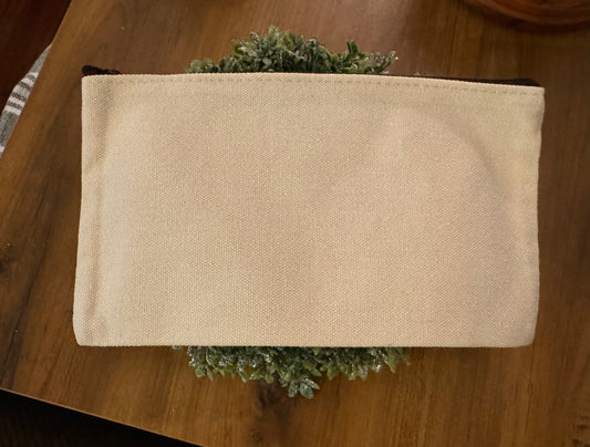 Blank Small Canvas Pouch