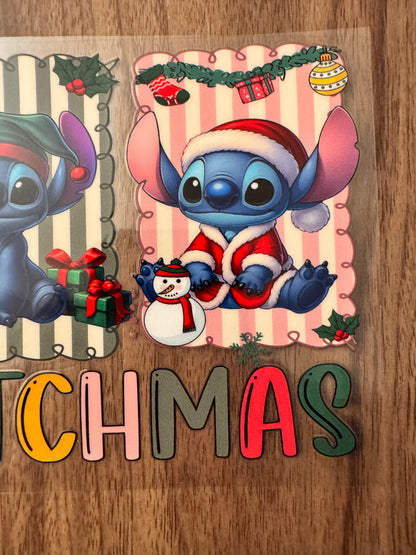 Merry Blue Alien-mas Cup Wrap