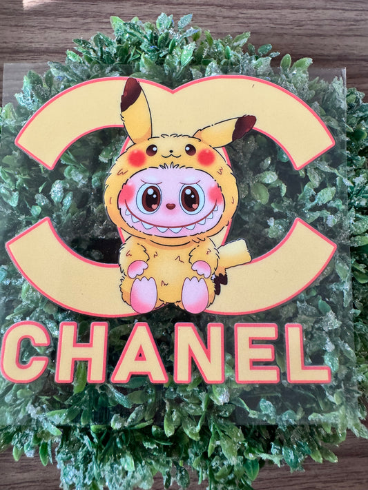 Bright Yellow C Boujee Boo-Boo Decal