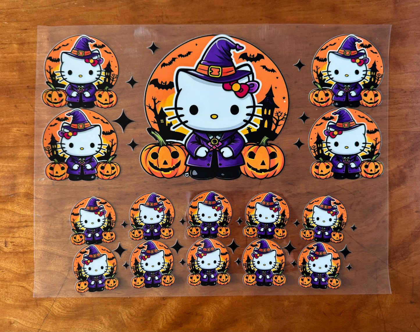 Halloween Kitty Cup Wrap