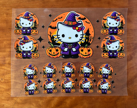Halloween Kitty Cup Wrap