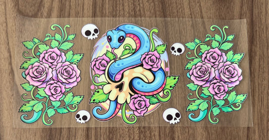 Snake & Skull Cup Wrap