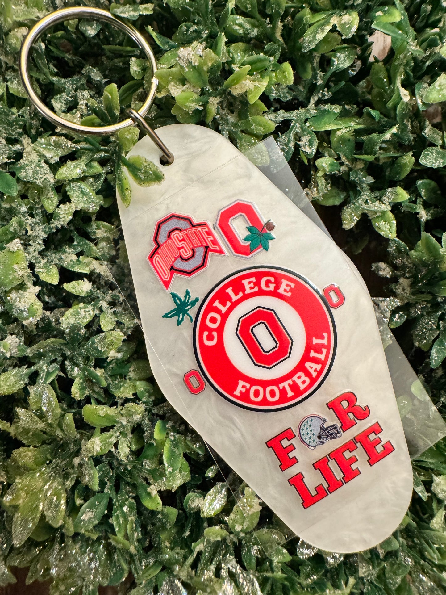 Ohio Uni Keychain Decal