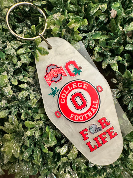 Ohio Uni Keychain Decal