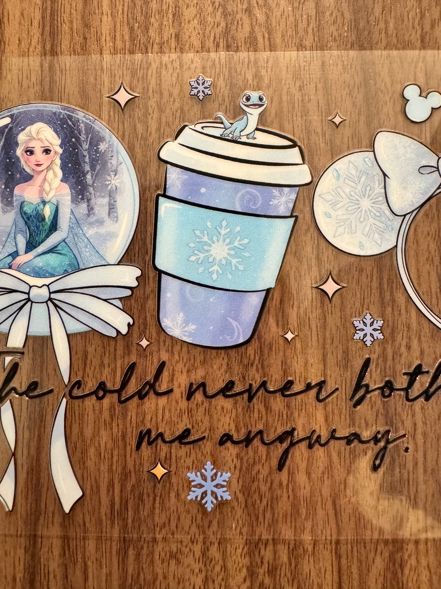 Ice Princess Headband Cup Wrap