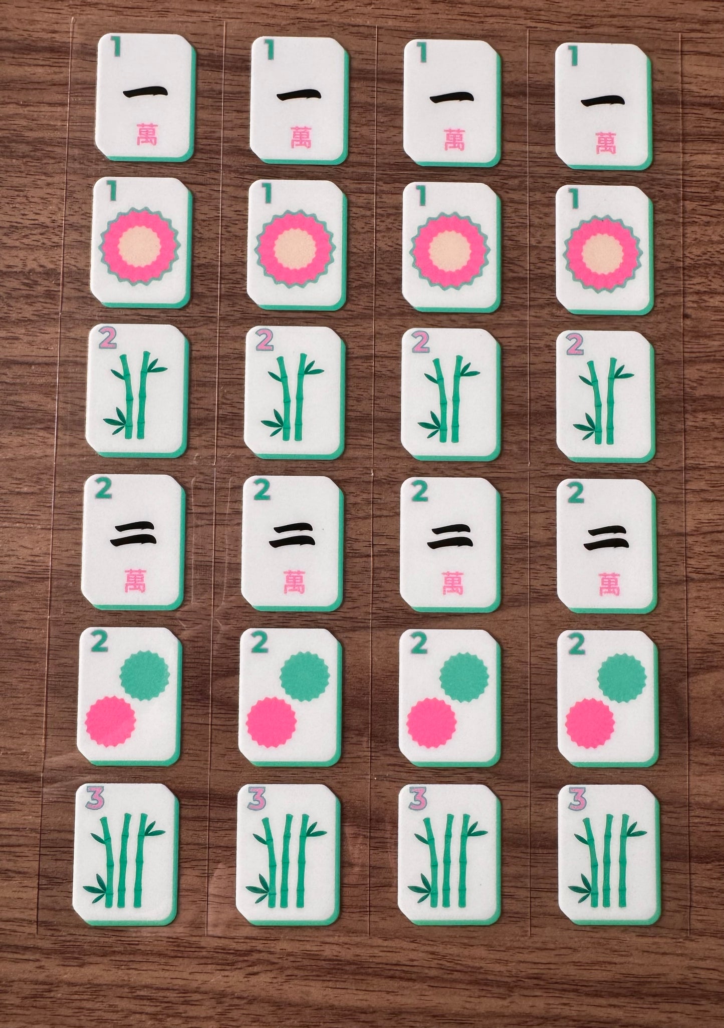 Mahjong Design 1 Sheet