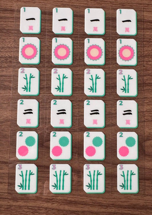 Mahjong Design 1 Sheet