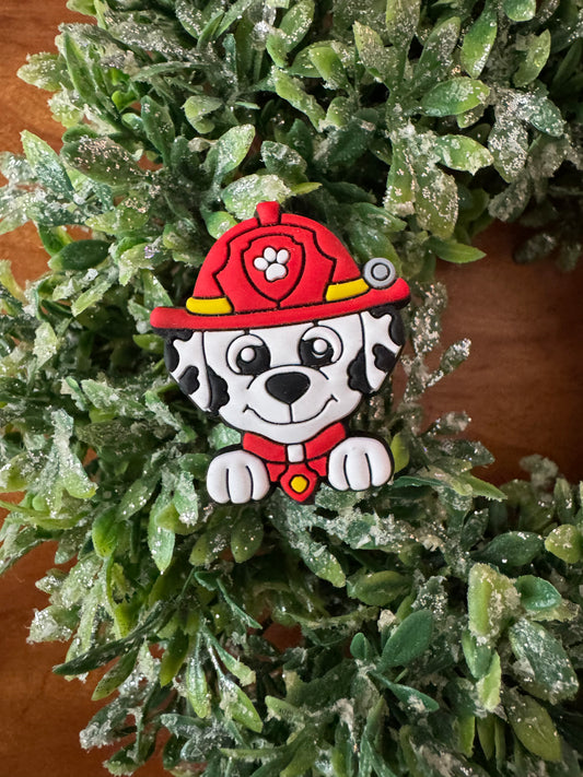 Red Paw Dog Focal