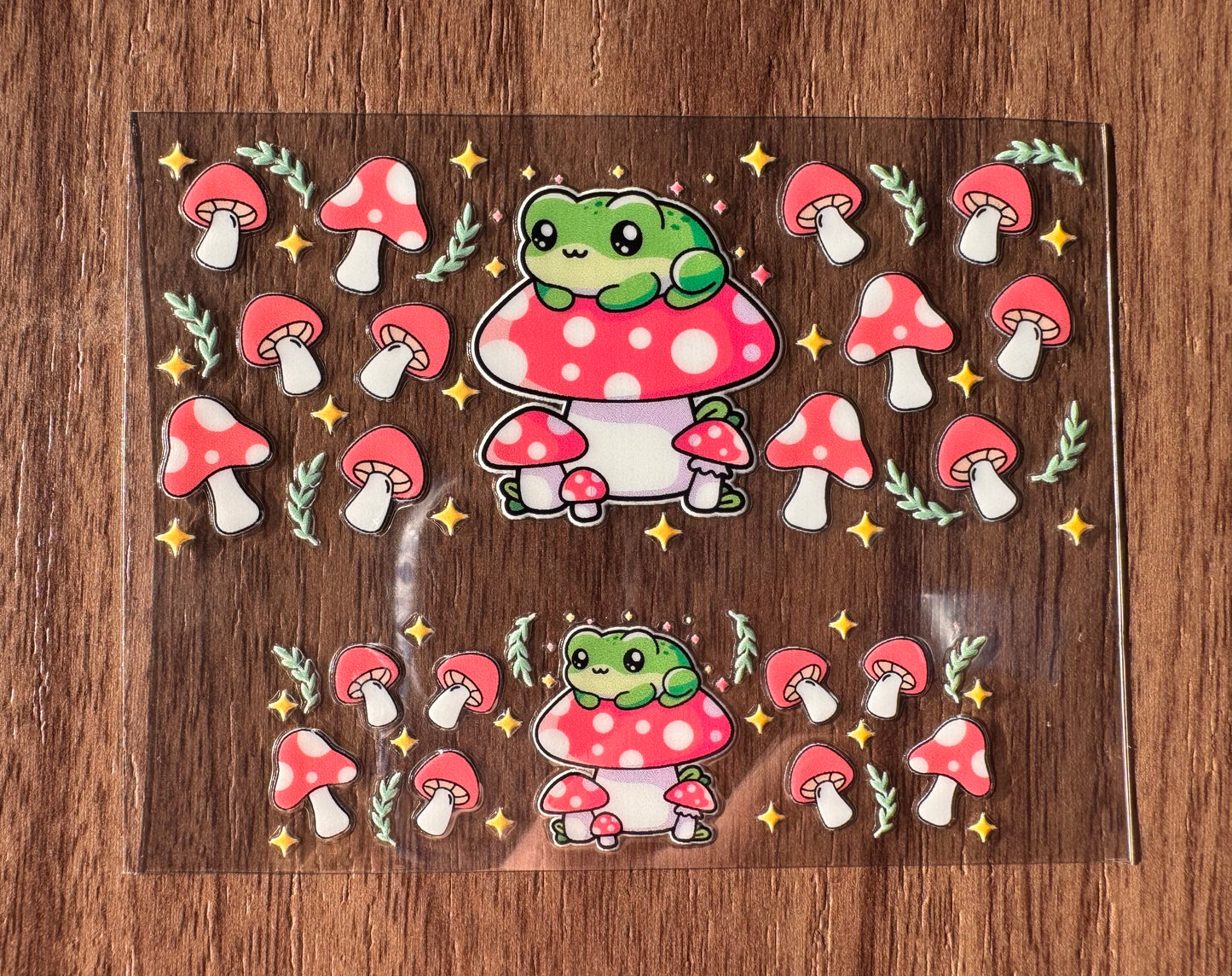Mushrooms & Frog Mini Wrap