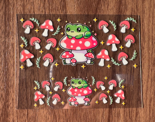 Mushrooms & Frog Mini Wrap