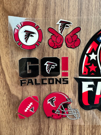 Atlanta Football Helmet Cup Wrap