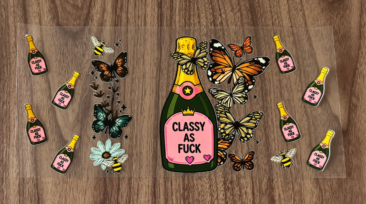 Classy AF Champagne Cup Wrap