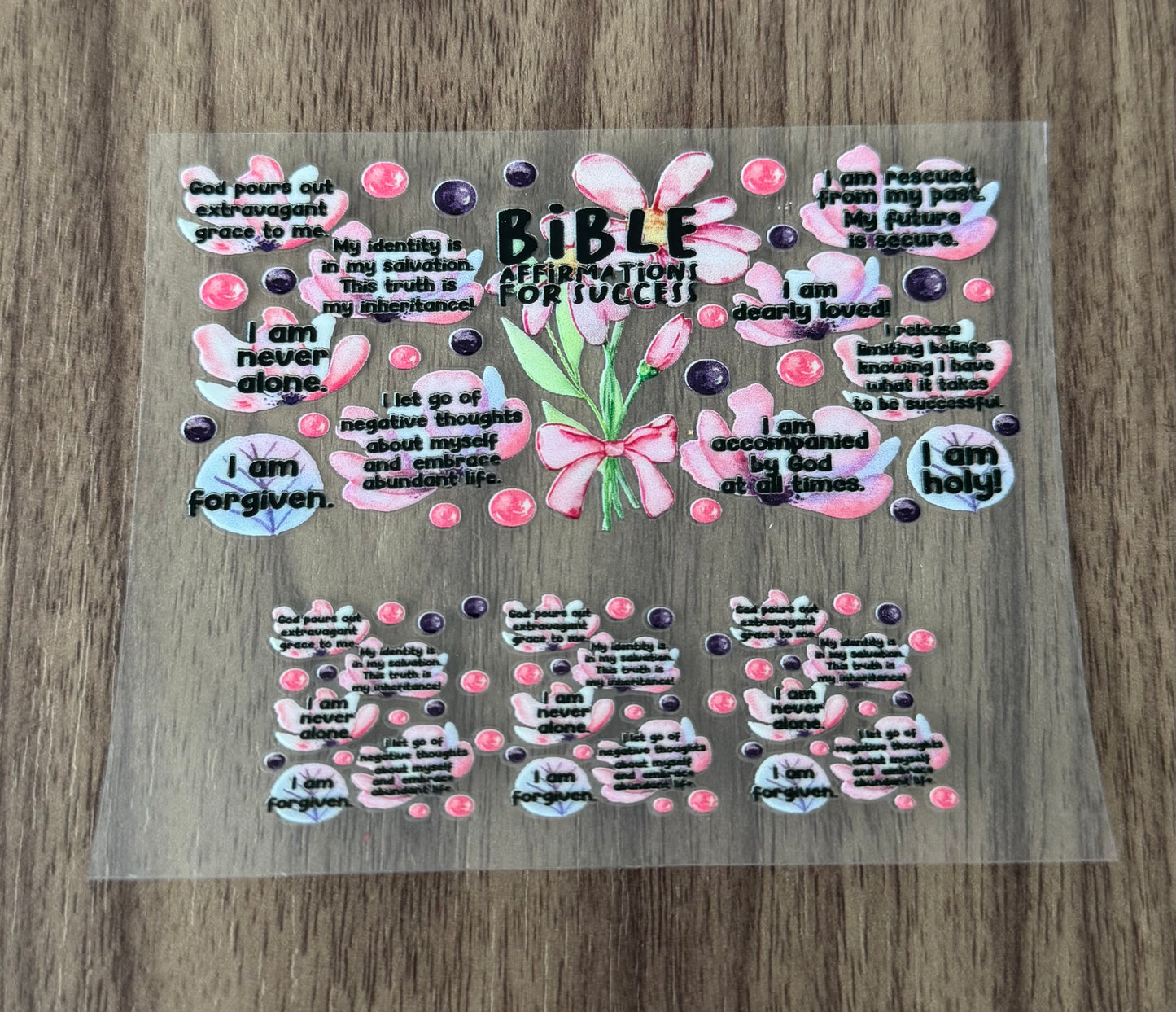 Bible Affirmations Mini Wrap