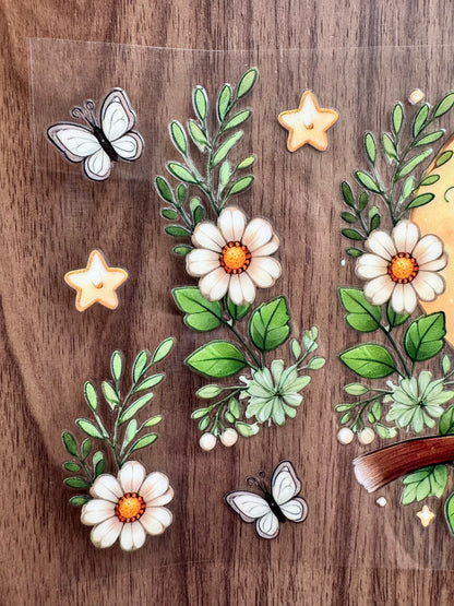 Cute Brown Owl Cup Wrap