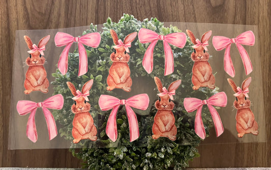 Bunnies & Bows Cup Wrap