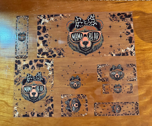 Mama Bear Wrap Set