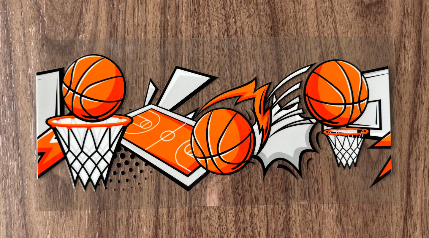 Basketball Court Cup Wrap